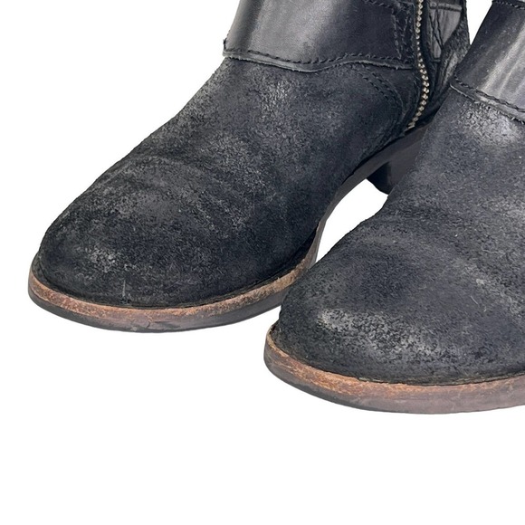 UGG Australia Womens Black Dayle 1007671 Suede Mid Calf Western Boots Size US 6 - Picture 5 of 9